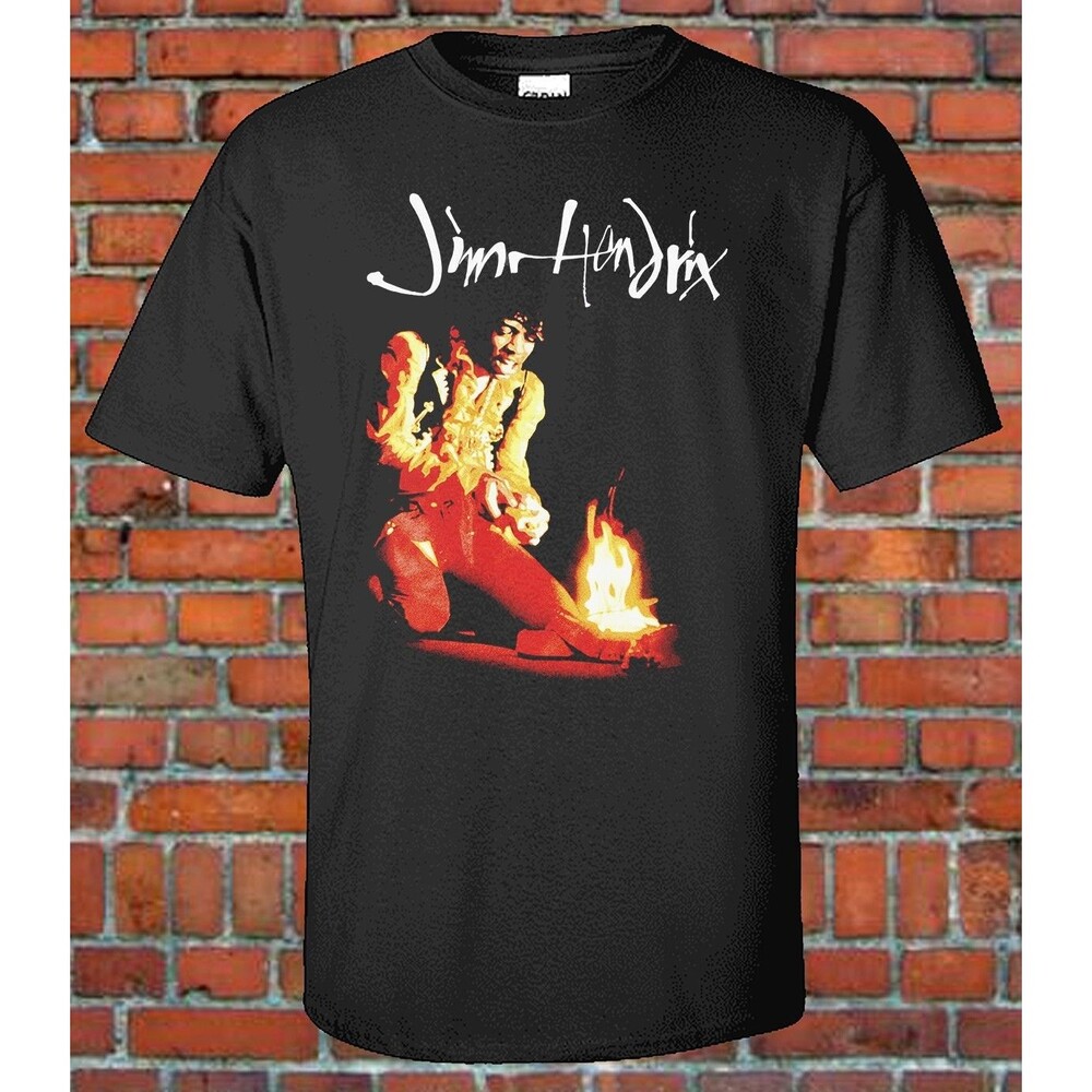 Vintage Style Retro Reproduction Jimi Hendrix Rock Music Legend Bootleg Tee